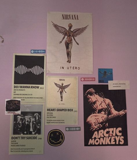 Arctic Monkeys Tapestry, Arctic Monkeys Bedroom, Arctic Monkeys Room Decor, Arctic Monkeys Room, Nirvana Room, Monkey Bedroom, Sala Grunge, Grunge Room Aesthetic, Monkey Room