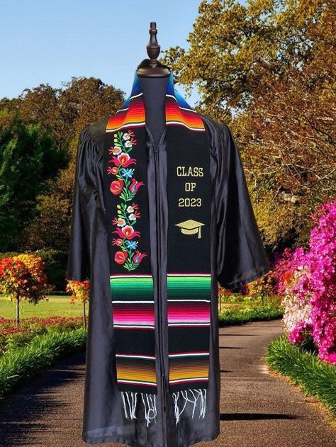 Mexican Graduation Sash, Mexican Graduation, Graduation Sash, Cap Decoration, Graduation Gown, Graduation Stole, Graduation Cap Decoration, Cap Decorations, Cap Designs