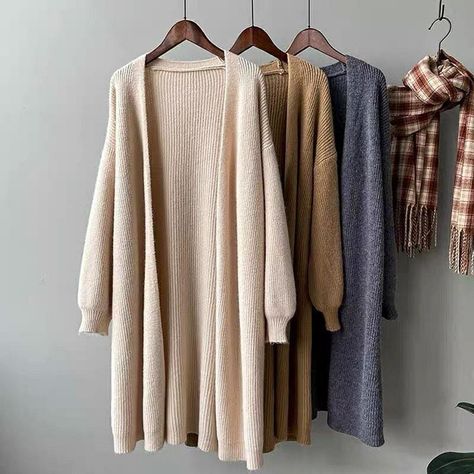 LONG CARDY PREMIUM KARDIGAN RAJUT PANJANG WANITA OVERSIZE CARDIGAN WANITA OUTER WANITA Pola Kardigan, Outer Cardigan, Oversize Cardigan, Long Cardi, Outer Women, Long Knit Cardigan, Knitting Women Cardigan, Long Knit, Cardigan Pattern