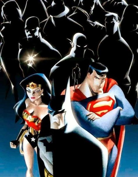 Bruce Timm's drawings of characters from DC, Star Wars, Hellboy, and Marvel - Imgur Superman And Wonder Woman, Bob Kane, Martian Manhunter, Bruce Timm, Batman The Animated Series, Arte Dc Comics, Pahlawan Super, Dc Comics Characters, Batman And Superman