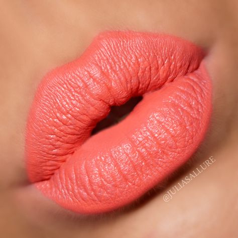 Anastasia Beverly Hills Retro Coral Liquid Lipstick Coral Lipstick Makeup, Woman Lipstick, Coral Aesthetic, Pretty Lipstick Colors, Anastasia Beverly Hills Lipstick, Coral Makeup, Anastasia Beverly Hills Liquid Lipstick, Fall Lipstick, Coral Lipstick