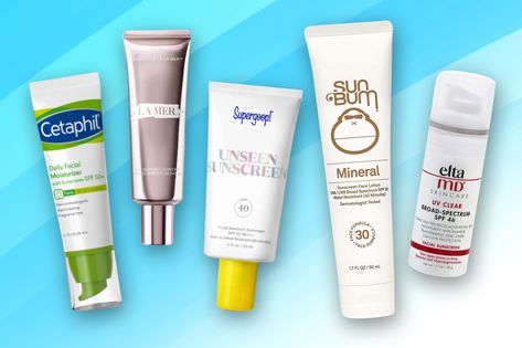 Experts reveal the best sunscreen options for all skin types. Best Sunblock For Face, Best Facial Sunscreen, Good Sunscreen For Face, Zinc Sunscreen, Sunscreen For Face, Powder Sunscreen, Sunscreen For Sensitive Skin, Best Sunscreen, Sunscreen Stick