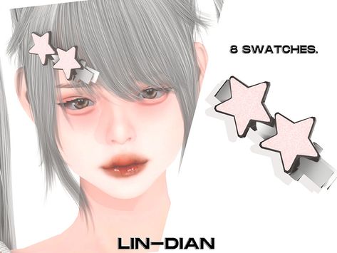 Hair Accessories Cc Sims 4, The Sims 4 Cc Hair Clips, Sims 4 Cute Accessories, Sims 4 Clip Hair, Ts4 Hair Accessories, Sims4 Hair Accessories, Sims Cc Hair Accessories, Sim4 Cc Accessories, Sims 4 Cc Hair Clip