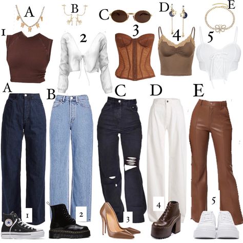 #styleboard #instagramstylist #fashionoutfits #virtualstyling #virtualstyle #cutefits #styling #outfitideas #2000sfashion #90sstyle #90soutfits #highendfashion Build An Outfit Aesthetic, Build Your Outfit, Pick Your Outfit, Build An Outfit, Monochromatic Fashion, Chose Outfit, Clueless Outfits, Tomboy Style Outfits, Virtual Stylist