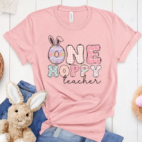 Bunny Graphic, Valentines Day Coloring, Easter T Shirts, Easter Season, Spring Pastels, Festive Design, Easter Shirt, Personalized Valentines, Spring Easter