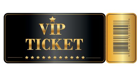 Vip Ticket Design, Ticket Invitation Design, Golden Ticket Template, Fans Card, Vip Card Design, Tickets Design, Movie Ticket Template, Black Ticket, Ticket Design Template