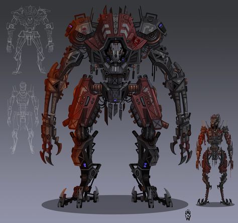 Titanfall Titan Concept Art, Titanfall 2 Art, Futuristic Armour, Cool Robots, Arte Robot, Titanfall, Art Folder, Apex Legends, The Revenant