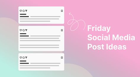 5 Social Media Post Ideas to Try This Friday - Flick Social Media Post Ideas, Feel Good Friday, Best Time To Post, Social Media Analytics, Surprising Facts, Friday Feeling, Post Ideas, Facebook Posts, Content Strategy