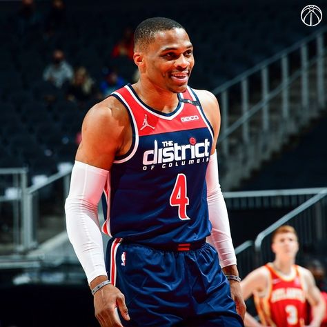 Washington Wizards on Instagram: “Russell Westbrook is now 35th on the NBA's all-tiime scoring list, passing Larry Bird.” Russell Westbrook Rockets, Russell Westbrook Wizards, Westbrook Wallpapers, Jersey Wallpaper, Basketball Art, Washington Wizards, Russell Westbrook, Larry Bird, Nba Jersey