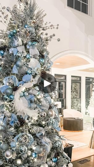 3.3K reactions · 289 shares | Last year this reel had 14.8 Million views!

Ribbon Ornament Clusters are the perfect way to make your tree stand out. Post your photos and tag me if you try it this year! 

#ribbonornamentclusters #treedecorating #christmastrees #christmastreedecorating #bluechristmas #thesugarplumpalace #holidaydecor #holidaydecorating #christmasdecor #christmasdecorating #holidayhome #christmastreeideas #holidaydecorator #christmas

Ribbon Ornament Clusters | Christmas Tree Decorating | Tree Ribbon | Christmas Tree Ribbon | Blue Christmas | Holiday Decorating | Holiday Home | Christmas Decorating Ideas | JENNIFER | HOLIDAY HOME | TRANSITIONAL DECOR Floral Christmas Tree Ideas, Blue Themed Christmas Tree, Christmas Tree Blue And Silver, Christmas Tree Cluster, Ornament Clusters, Teal Christmas Decorations, Diy Christmas Tree Ideas, Christmas Stairs Decorations, Christmas Flower Decorations