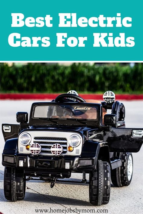 Best Electric Cars For Kids @TobbiOfficial | Home Jobs by MOM Electric Cars For Kids, Kids Electric Car, Best Electric Car, Cars For Kids, Toddler Car, Parenting Help, Real Car, Electric Car, Mom Blogger