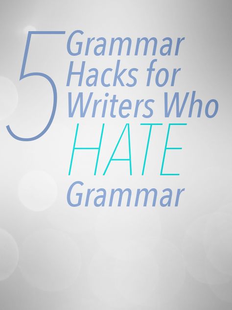 Grammar Hacks for Writers Who Hate Grammar via The Write Practice. Grammar Hacks, What Do Good Writers Do Anchor Chart, Writing Tips Punctuation, When While Grammar, Get Used To Grammar, Comma Rules, Good Grammar, Helpful Hacks, Grammar Tips