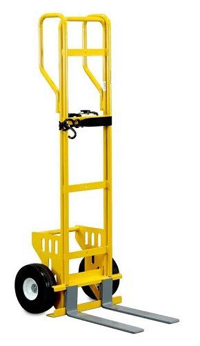 Hand Trucks R Us - American Cart Tall Fork Hand Truck with Looped Handles - Item: 67489-NLG Curb Ramp, Welding Cart, Hand Trucks, Closed Cell Foam, Work Tools, Handle Design, Ergonomic Handle, Steel Frame, Full Set