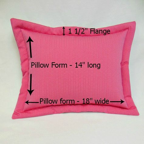 Pillow Measurements, Minimalist Pillows, Diy Pillow Covers, Diy Pillow, Pillow Patterns, Pillow Crafts, Pillow Tutorial, Pillow Dimensions, Crochet Hook Set