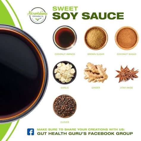 Sweet Soy Sauce #recipe Love stir fry recipes but don’t want to use the store bought sauce variety? Then you’ll love this sweet soy sauce! Sweet soy sauce, also called Kecap manis, is a must when you are cooking up noodles, need a sauce for your spring rolls, or even a marinade for your steak! This recipe came to us from Kathryn in the Gut Health Guru’s Facebook Group! Sweet Soy Sauce Recipe, Homemade Soy Sauce, Soy Sauce Recipe, Milk Kefir Grains, Water Kefir Grains, Sweet Soy Sauce, Kefir Grains, Kecap Manis, Milk Kefir