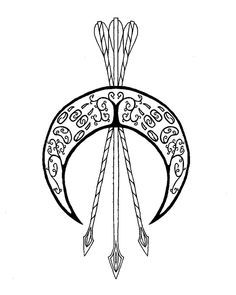 Artemis/Diana An Arrow, Design