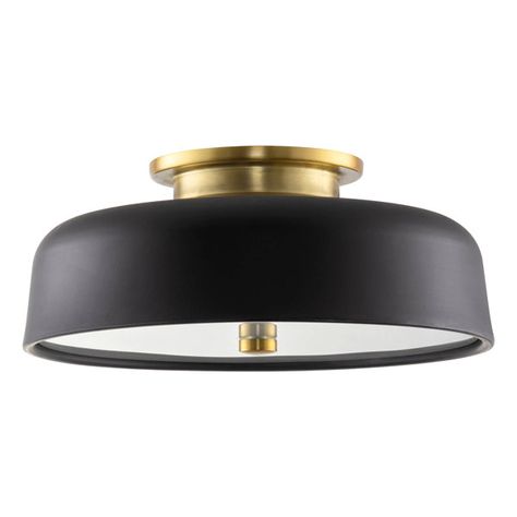 My Favorites Lists | Wayfair Flush Ceiling Lights Hallways, Black And Gold Flush Mount Light, Black Flush Mount Ceiling Lights, Shared House, Black Flush Mount Light, Contemporary Hallway, Laundry Room Lighting, Bedroom Redo, Farmhouse Light Fixtures