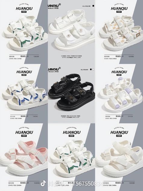 Korean Shoes Aesthetic, Sandal Aesthetic, Korean Sandals, Casual Shoes Women Sneakers, Korean Shoes, Crocs Fashion, My Style Bags, Dr Shoes, Pretty Shoes Sneakers