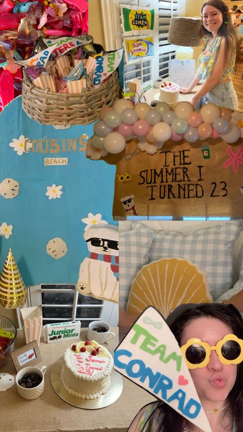 Birthday party theme Summer I Turned Pretty Birthday Theme, Summer I Turned Pretty Birthday Party, The Summer I Turned Pretty Birthday, The Summer I Turned Pretty Party, Pretty Birthday Party, Junior Mints, Anthropologie Holiday, Holiday Wishlist, The Summer I Turned Pretty