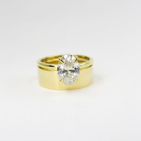 Diamond Jewellery • Cape Town on Instagram: “ENGAGEMENT RING GOALS⁠ ⁠ A beautiful oval diamond solitaire paired with a 6mm stacker.⁠ ⁠ 9ct SOLID GOLD, Never Plated. ⁠ ⁠ ⁠ #igotmoxie…” Ring Goals, Oval Diamond Solitaire, Instagram Engagement, Diamond Jewellery, Oval Diamond, Cape Town, Diamond Solitaire, Luxury Jewelry, Diamond Jewelry