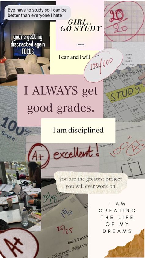 #aesthetic #future #boss #school #clean #cleangirl #good #grades #goodgrades #schoollife #motivation Grades Aesthetic, Aesthetic Future, Vision Board Themes, School Clean, Medical Student Motivation, High School Hacks, Medical School Motivation, You Are The Greatest, Math About Me