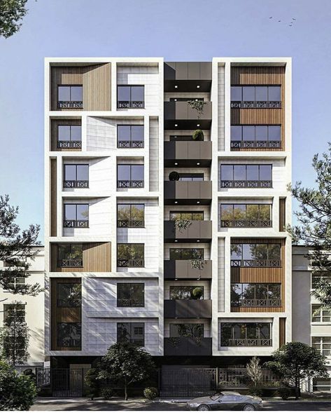 Condominium Facade, Apartment Facade, Brick House Designs, Condominium Design, Building Front Designs, 3 Storey House Design, Hotel Facade, Commercial Design Exterior, Urban Design Plan