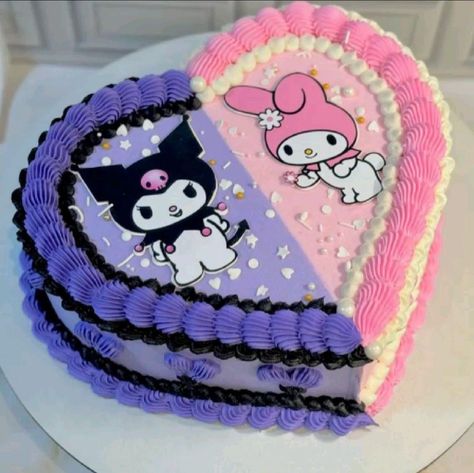 Kuromi Birthday Cake, Disney Frozen Cake, Happy Birthday Clip, Birthday Clip, Grad Photography, Homemade Birthday Cakes, Birthday Clips, Homemade Birthday, Creative Birthday Cakes