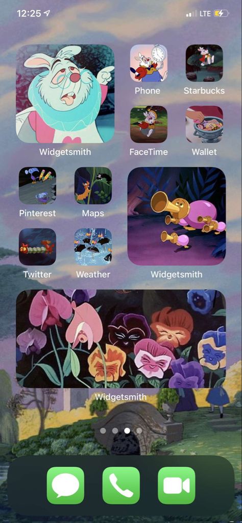 Alice In Wonderland App Icons, Disney Iphone Layout, Alice In Wonderland Phone Theme, Alice In Wonderland Homescreen, Disney Phone Layout, Disney Phone Theme, Disney Homescreen, Alice In Wonderland Pfp, 00s Aesthetic