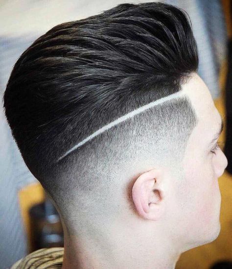 Line Up Haircut: Define Your Style With Our 20 Unique Examples | Haircut Inspiration Son Haircut, Short Mens Haircut, New Men Hairstyles, Best Fade Haircuts, Under Cut, Short Undercut, Growing Your Hair Out, Hair Barber, Textured Haircut