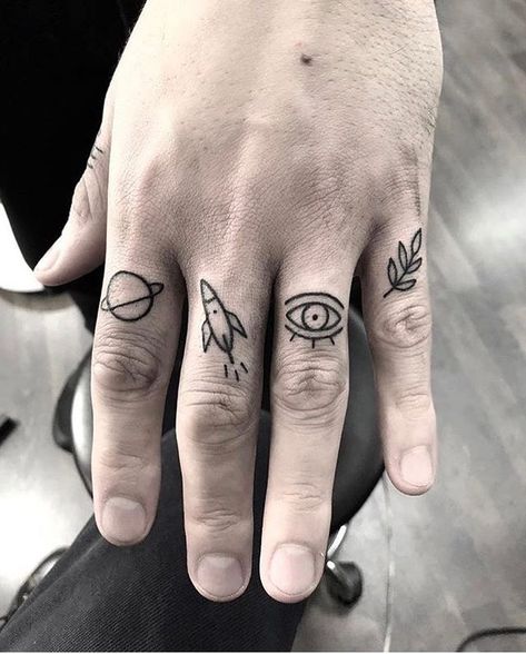 Finger Tattoos Words, Simple Finger Tattoo, Simple Hand Tattoos, Tattoo Design For Hand, Nostalgic 90s, Small Finger Tattoos, Finger Tats, Knuckle Tattoos, Hand And Finger Tattoos