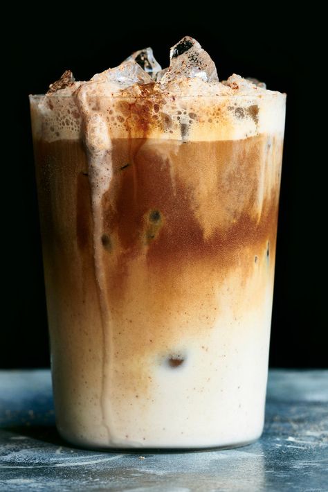 Dirty Horchata Recipe - NYT Cooking Dirty Horchata, Cold Brew Concentrate, Horchata Recipe, Cinnamon Drink, Taco Restaurant, Salmon Potato, Pan Fried Chicken, Mexican Chocolate, Healthy Turkey