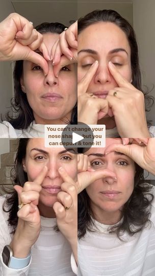 35K views · 16K reactions | 4 effective ways to depuff & tone your nose 👃🏾 

And many are probably thinking. Can I also change my nose shape?!

I have said it so many times before and here you have it again! No!

If it was possible - people would be doing exercises instead of rhinoplasty😜 All ending up looking like MJ ( who I like a lot btw- beat it!!!)

We can’t change the bone 🦴 or the cartilage but we can depuf and tone by performing lymphatic drainage massage.

Oh!!one more thing. People using pictures from their teens vs. now - stop doing that! It’s like comparing a young skin to mature skin.

Again! If there’s a nose out there that has been changed significantly 👃🏾🤪 I want to see. I asked last time too - no one shared a picture with me - wonder why 💭🫣

Have a lovely day😍

# Drainage Massage, Nose Shapes, Young Skin, Have A Lovely Day, Facial Exercises, Beat It, Face Yoga, Facial Massage, Do Exercise