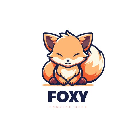 Fox Logo Tattoo, Fox Logo Design Graphics, Fox Vector, Fox Mascot, Fox Mascot Logo, Fox Racing Logo, Blackpink Wallpaper, Mascot Logo, Creative Professional