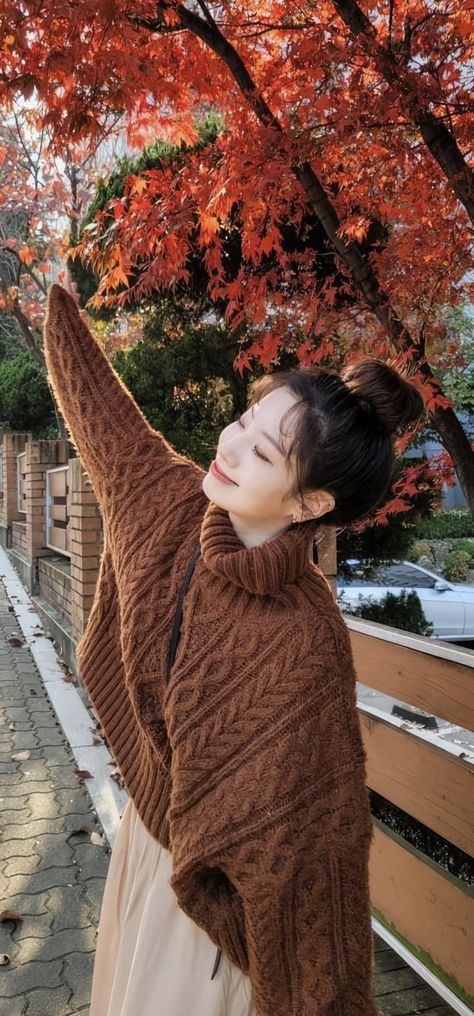 Dahyun wallpaper #dahyun #twice #wallpaper Twice Kpop, Korean Aesthetic, Set Me Free, Brown Aesthetic, Fall Photos, What Is Love, One In A Million, K Idols, Fall Vibes