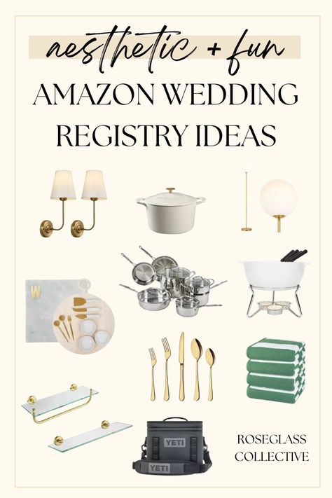 wedding registry ideas Fun Wedding Registry Ideas, Target Wedding Registry Ideas, Wedding Registry Must Haves Amazon, Amazon Wedding Registry Ideas, Things To Add To Wedding Registry, Wedding Registry Ideas Amazon, Best Registry Items Wedding, Top Registry Items Wedding, Housewarming Registry