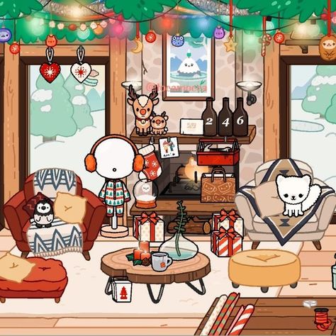 Toca Asthetic, Christmas Room Ideas Bedrooms, Toka Boka, Free House Design, Build Your House, Room Ideas Aesthetic, Toca Life, Avatar World, Cute Room Ideas