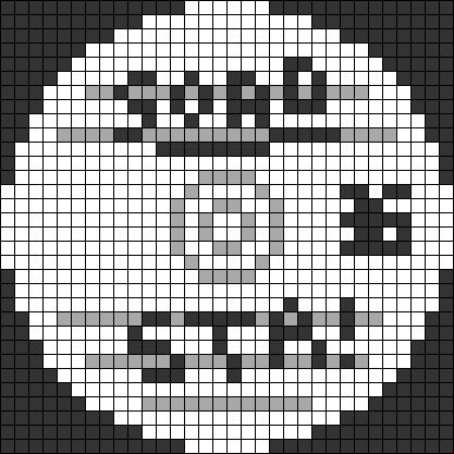 System Of A Down Perler Beads, Kandi Beads, Crochet Graphs, Stitch Stuff, Pixel Art Templates, Art Templates, Pix Art, System Of A Down, Tapestry Crochet Patterns