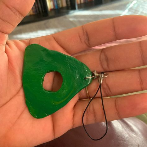 🌻K E L S Y🌻 on Instagram: “Made the triangle stone hole thing from #coraline for my keychain, but I think I’m gonna turn it into a necklace instead 🤔 I made the key…” The Triangle, A Necklace, Coraline, Key, Turn Ons, Stone, On Instagram, Quick Saves, Instagram