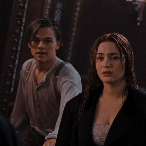 Photo of Jack and Rose Titanic Kate Winslet, Jack And Rose, Leo And Kate, Titanic History, Jack Rose, Jack Dawson, Titanic Movie, Rms Titanic, We Movie