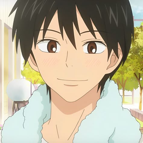 Kimi Ni Todoke Kazehaya, Shouta Kazehaya, Colored Characters, Green Flag, Wallpaper Iphone Boho, Chuu Loona, Picture Icon, Digital Art Anime, Aesthetic Collage