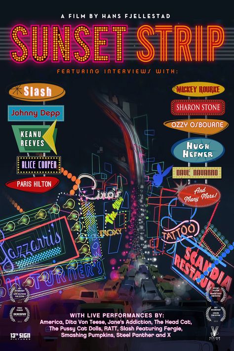 Take a look at the legendary Sunset Strip, Los Angeles' notorious street of dreams. Equal parts bizarre wonderland and decadent playground, it's where legends came out to play - and the party never ended. Featuring interviews with stars that've lived to tell the tales, including Dan Aykroyd, Alice Cooper, Johnny Depp, Hugh M. Hefner, Ozzy Osbourne, and Sharon Stone. Watch here now: https://www.yekra.com/sunset-strip Sunset Strip 80s Aesthetic, Sunset Strip 80s, Ozzy Osbourne And Sharon, The Sunset Strip, Dan Aykroyd, Event Booth, Daisy Jones, Sunset Strip, 80s Vibes