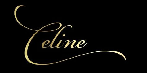 Céline Celine Wallpaper, Moet Hennessy, Céline Marie Claudette Dion, Celine Logo, Glitter Wedding Dress, Celine Shoes, Nail Logo, Signature Ideas, Name Tattoo Designs