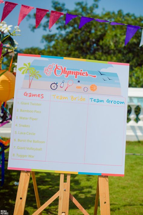 Wedding Olympics Games, Wedding Olympics, Giant Twister, Shaadi Ideas, Team Groom, Paper Streamers, Wedding Planning Decor, Couples Play, July Ideas