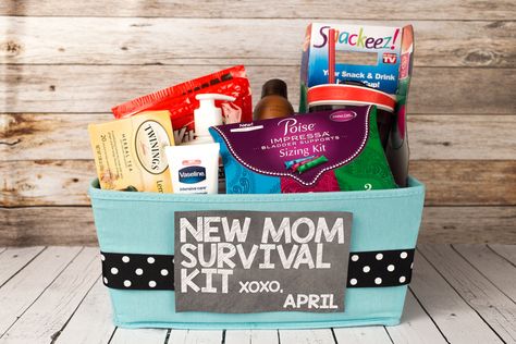 New Mom Survival Kit #TryImpressa #ad Mum Survival Kit, Best New Mom Gifts, New Mom Survival Kit, Expecting Mom Gift Basket, Mom Survival Kit, Mothers Day Cards Craft, Cheap Mothers Day Gifts, New Mom Gift Basket, Expecting Mother Gifts