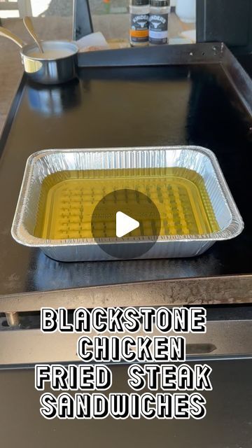 Nicholas Perrone on Instagram: "Chicken fried steak breakfast sandwiches on the Blackstone! My momma’s favorite ❤️ Thanks to Mrs. Smokehouse for the assist 🙏 Been waiting to show ya’ll this technique ever since I saw my buddy @bigpuffineats do it! Convenient and easy clean up! @blackstoneproducts @blackstonerecipes @blackstonegriddlefans" Blackstone Chicken, Steak Breakfast, Fried Steak, Chicken Fried Steak, Blackstone Griddle, Steak Sandwich, Breakfast Sandwiches, Chicken Fried, Steak Fries