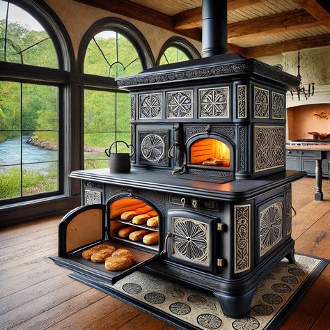 (20+) Facebook Cookstove Kitchen, Wood Cook Stoves, Wood Cookstove, Wood Stove Surround, Wood Burning Cook Stove, Nanak Jayanti, Wood Burners, Wood Stove Cooking, Wood Stove Fireplace