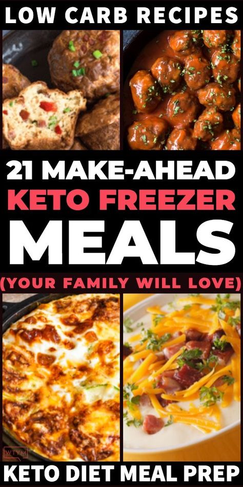 Low Carb Freezer Meals, Make Ahead Keto, Keto Freezer Meals, Budget Freezer Meals, Slow Cooker Freezer Meals, Low Carb Slow Cooker, Diner Recept, Low Carb Diets, Ketogenic Diet Meal Plan