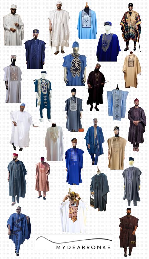 Afro Inspiration, Facebook Lite, Nigeria Fashion, Cultural Clothes, School Presentation, Agbada Design, Nigerian Culture, Fashion Caps, Nigerian Men Fashion