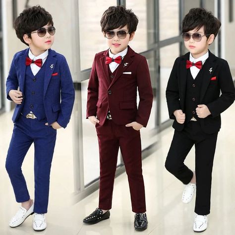 Boys Party Wear, Pageant Outfits, Childrens Clothes Boys, Wedding Social, Blazer For Boys, Wedding Dresses With Flowers, Girl Princess Dress, Jacket Vest