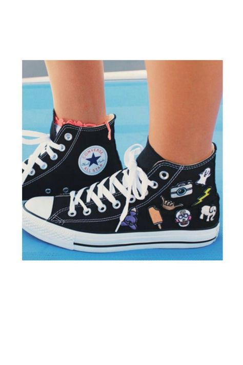 Patches on converse Converse Chuck Taylor High, Chuck Taylors High Top, Converse High, Converse High Tops, Chucks Converse, Converse Chuck Taylor High Top Sneaker, Converse High Top Sneaker, Chuck Taylors, Top Sneakers